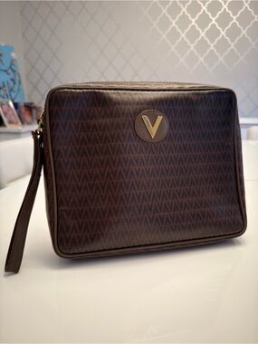 Large Mario Valentino Wristlet Bag